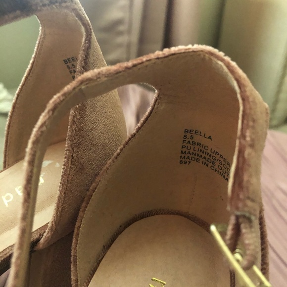 Steve Madden Velvet Heels - Picture 6 of 8